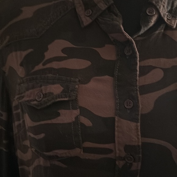 Highway Jeans fatigue button up collared shirt - Picture 6 of 14